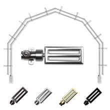 Load image into Gallery viewer, Sterling 13/16" 6-Sided Double Bay Curtain Rod