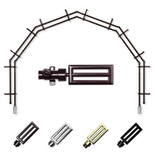 Load image into Gallery viewer, Sterling 13/16" 6-Sided Double Bay Curtain Rod