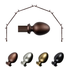 Load image into Gallery viewer, Emeka 13/16" 6-Sided Bay Curtain Rod