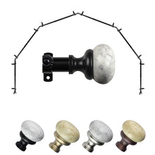 Load image into Gallery viewer, Merlyn 13/16" 6-Sided Bay Curtain Rod