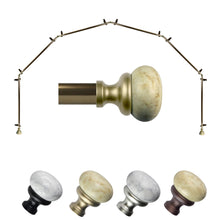 Load image into Gallery viewer, Merlyn 13/16" 6-Sided Bay Curtain Rod