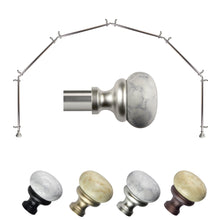 Load image into Gallery viewer, Merlyn 13/16" 6-Sided Bay Curtain Rod