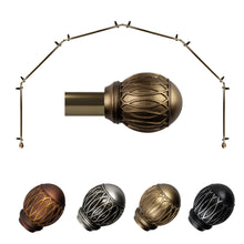 Load image into Gallery viewer, Tyoma 13/16" 6-Sided Bay Curtain Rod