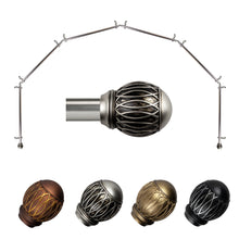 Load image into Gallery viewer, Tyoma 13/16" 6-Sided Bay Curtain Rod