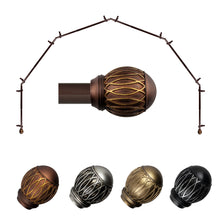 Load image into Gallery viewer, Tyoma 13/16" 6-Sided Bay Curtain Rod