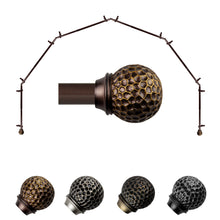 Load image into Gallery viewer, Celio 13/16" 6-Sided Bay Curtain Rod