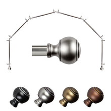 Load image into Gallery viewer, Jaylin 13/16" 6-Sided Bay Curtain Rod