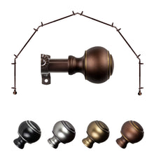 Load image into Gallery viewer, Jaylin 13/16" 6-Sided Bay Curtain Rod