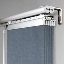 Load image into Gallery viewer, Spruce 6-Panel Single Rail Panel Track Extendable 48"-84"W, Panel width 15.75" - 80% LIGHT-FILTERING