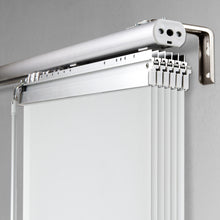 Load image into Gallery viewer, Embroidered Chiffon 6-Panel Single Rail Panel Track Extendable 48"-84"W x 91.4"H, Panel width 15.75" - 80% LIGHT-FILTERING