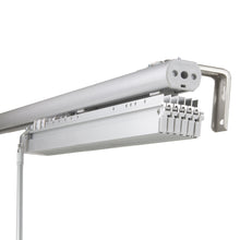 Load image into Gallery viewer, 6-Panel Single Rail Panel Track Blind Extendable 70"-130"W x 91.4"H, Panel width 23.5", Shattered, Cornsilk