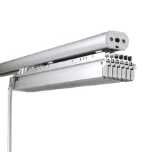 Load image into Gallery viewer, Canary 7-Panel Single Rail Panel Track 110"-153"W x 91.4"H, Panel width 23.5" - 70% LIGHT-FILTERING