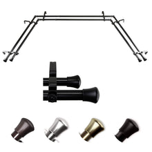 Load image into Gallery viewer, 13/16" Double Bay Curtain Rod