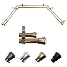 Load image into Gallery viewer, 13/16" Double Bay Curtain Rod