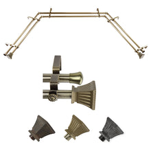 Load image into Gallery viewer, Trumpet 13/16" Double Bay Curtain Rod