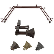 Load image into Gallery viewer, Trumpet 13/16" Double Bay Curtain Rod