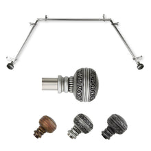 Load image into Gallery viewer, Ornament 13/16" Single Bay Curtain Rod