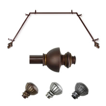 Load image into Gallery viewer, Dynasty 13/16" Single Bay Curtain Rod