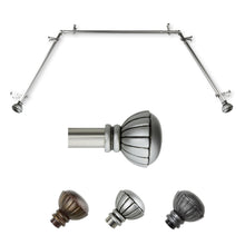 Load image into Gallery viewer, Magnolia 13/16" Single Bay Curtain Rod