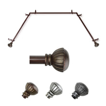 Load image into Gallery viewer, Magnolia 13/16" Single Bay Curtain Rod