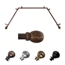Load image into Gallery viewer, Forest 13/16" Single Bay Curtain Rod