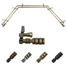 Load image into Gallery viewer, Dollop 13/16" Double Bay Curtain Rod