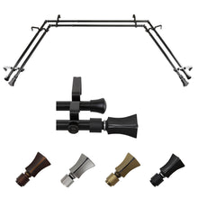 Load image into Gallery viewer, Fort 13/16" Double Bay Curtain Rod