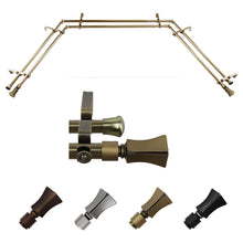 Load image into Gallery viewer, Fort 13/16" Double Bay Curtain Rod