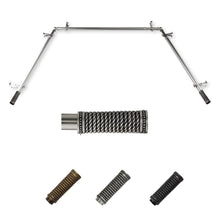 Load image into Gallery viewer, Threaded 13/16" Single Bay Curtain Rod