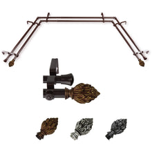 Load image into Gallery viewer, Ember 13/16" Double Bay Curtain Rod