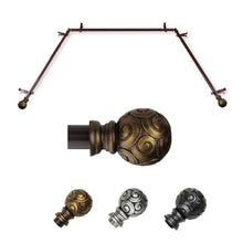 Load image into Gallery viewer, Bonbon 13/16" Single Bay Curtain Rod