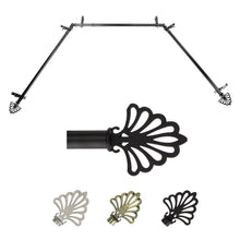 Load image into Gallery viewer, Fan 13/16" Single Bay Curtain Rod