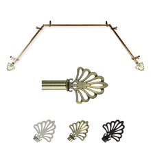 Load image into Gallery viewer, Fan 13/16" Single Bay Curtain Rod