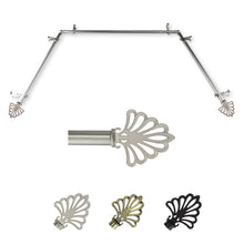 Load image into Gallery viewer, Fan 13/16" Single Bay Curtain Rod