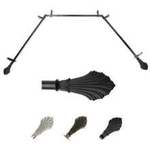 Load image into Gallery viewer, Fin 13/16" Single Bay Curtain Rod