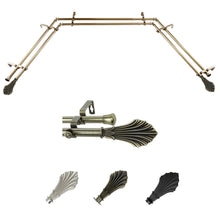 Load image into Gallery viewer, Fin 13/16" Double Bay Curtain Rod