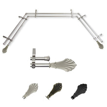 Load image into Gallery viewer, Fin 13/16" Double Bay Curtain Rod