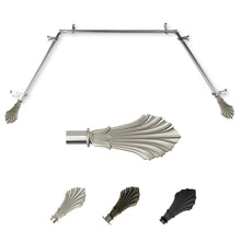 Load image into Gallery viewer, Fin 13/16" Single Bay Curtain Rod