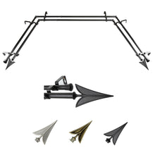 Load image into Gallery viewer, Alpha 13/16" Double Bay Curtain Rod