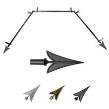 Load image into Gallery viewer, Alpha 13/16" Single Bay Curtain Rod