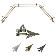 Load image into Gallery viewer, Alpha 13/16" Double Bay Curtain Rod