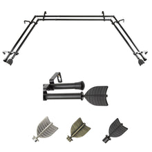 Load image into Gallery viewer, Quill 13/16" Double Bay Curtain Rod