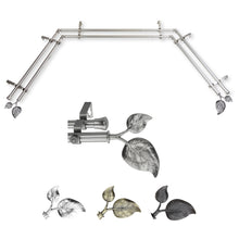 Load image into Gallery viewer, Ivy 13/16" Double Bay Curtain Rod
