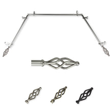 Load image into Gallery viewer, Marquise 13/16" Single Bay Curtain Rod