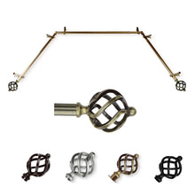 Load image into Gallery viewer, Twist 13/16" Single Bay Curtain Rod