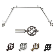 Load image into Gallery viewer, Twist 13/16" Single Bay Curtain Rod