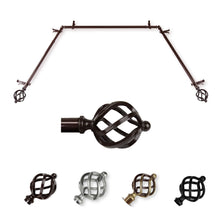 Load image into Gallery viewer, Twist 13/16" Single Bay Curtain Rod