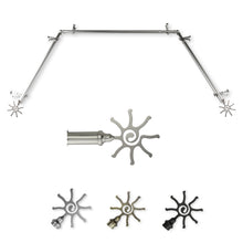 Load image into Gallery viewer, Sun 13/16" Single Bay Curtain Rod