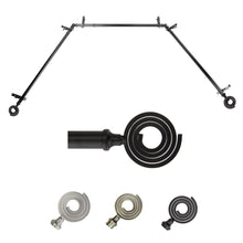 Load image into Gallery viewer, Coil 13/16" Single Bay Curtain Rod