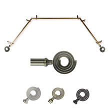 Load image into Gallery viewer, Coil 13/16" Single Bay Curtain Rod